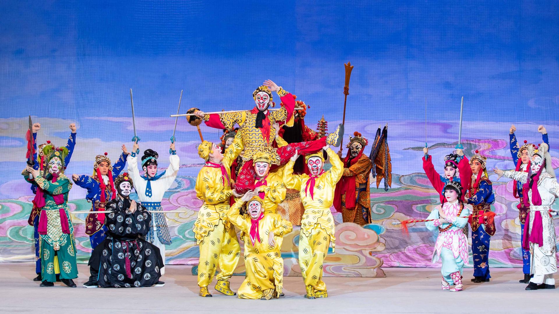 Live: Unveil selected scenes of Peking Opera 'Uproar in Heaven' - CGTN