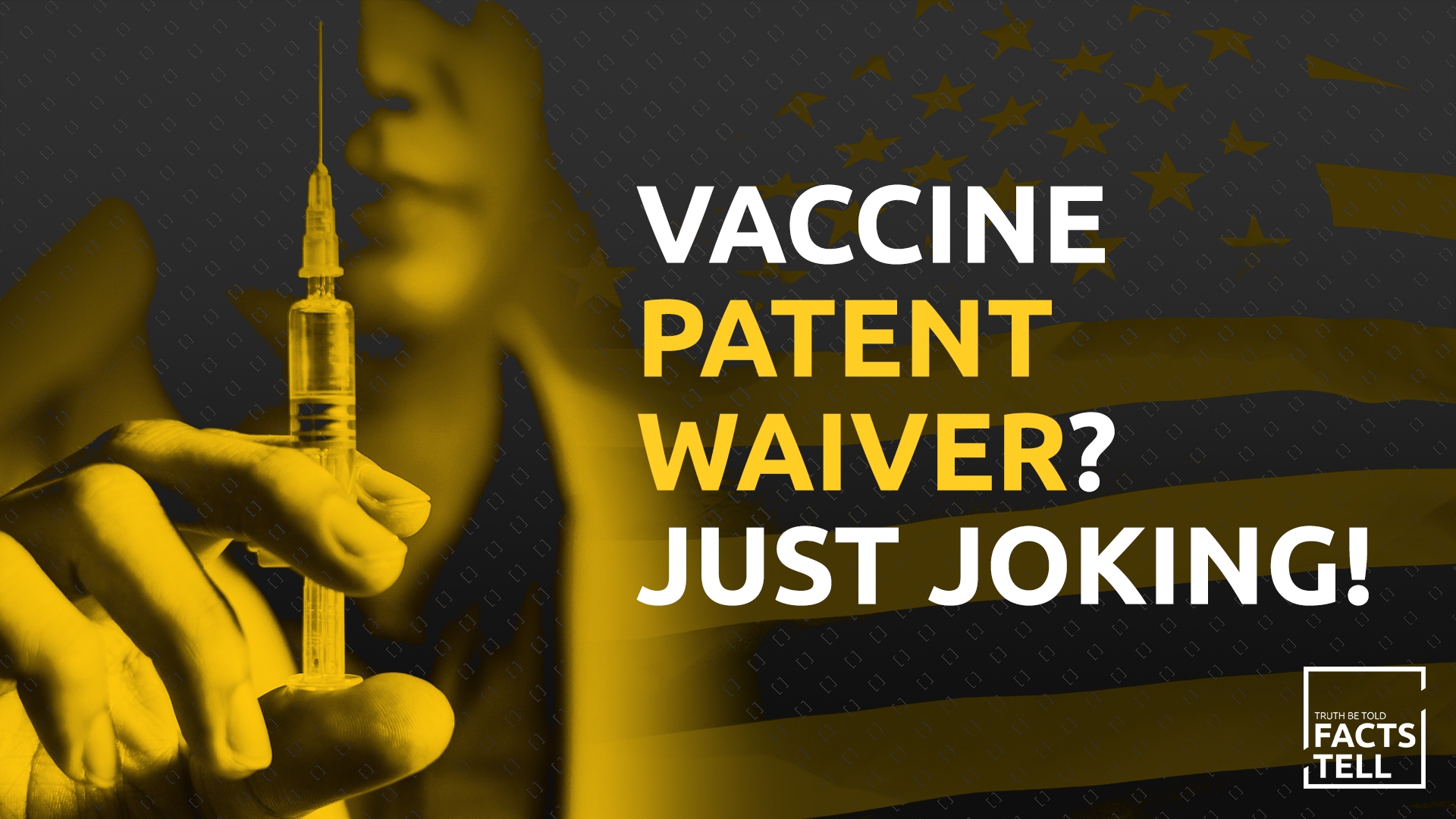 Is Biden's vaccine patent waiver another empty promise?