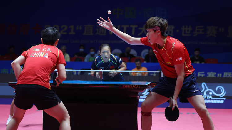 Young players shine at China's table tennis Olympic simulation - CGTN