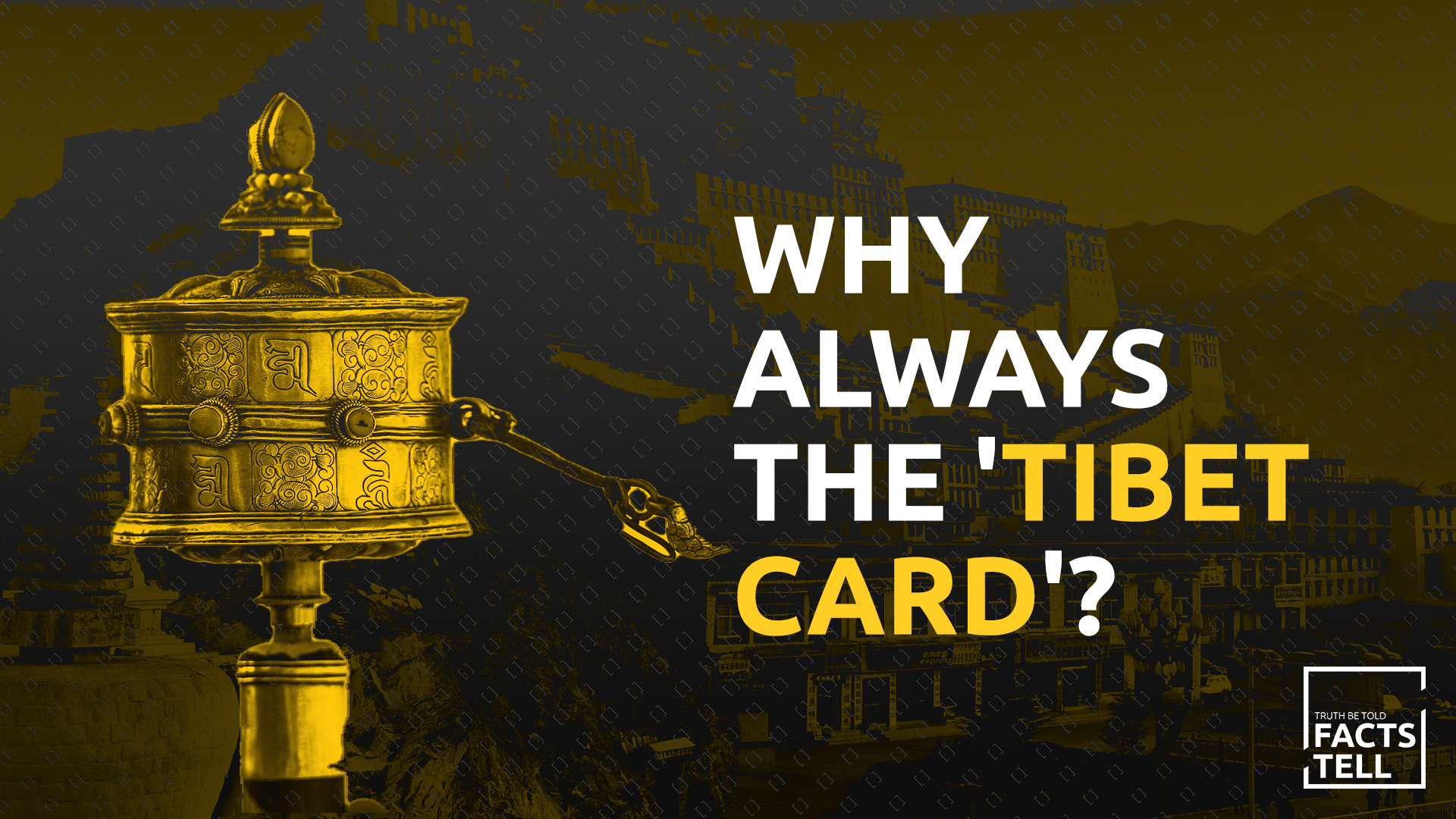 Why do Western countries always play the 'Tibet card'?
