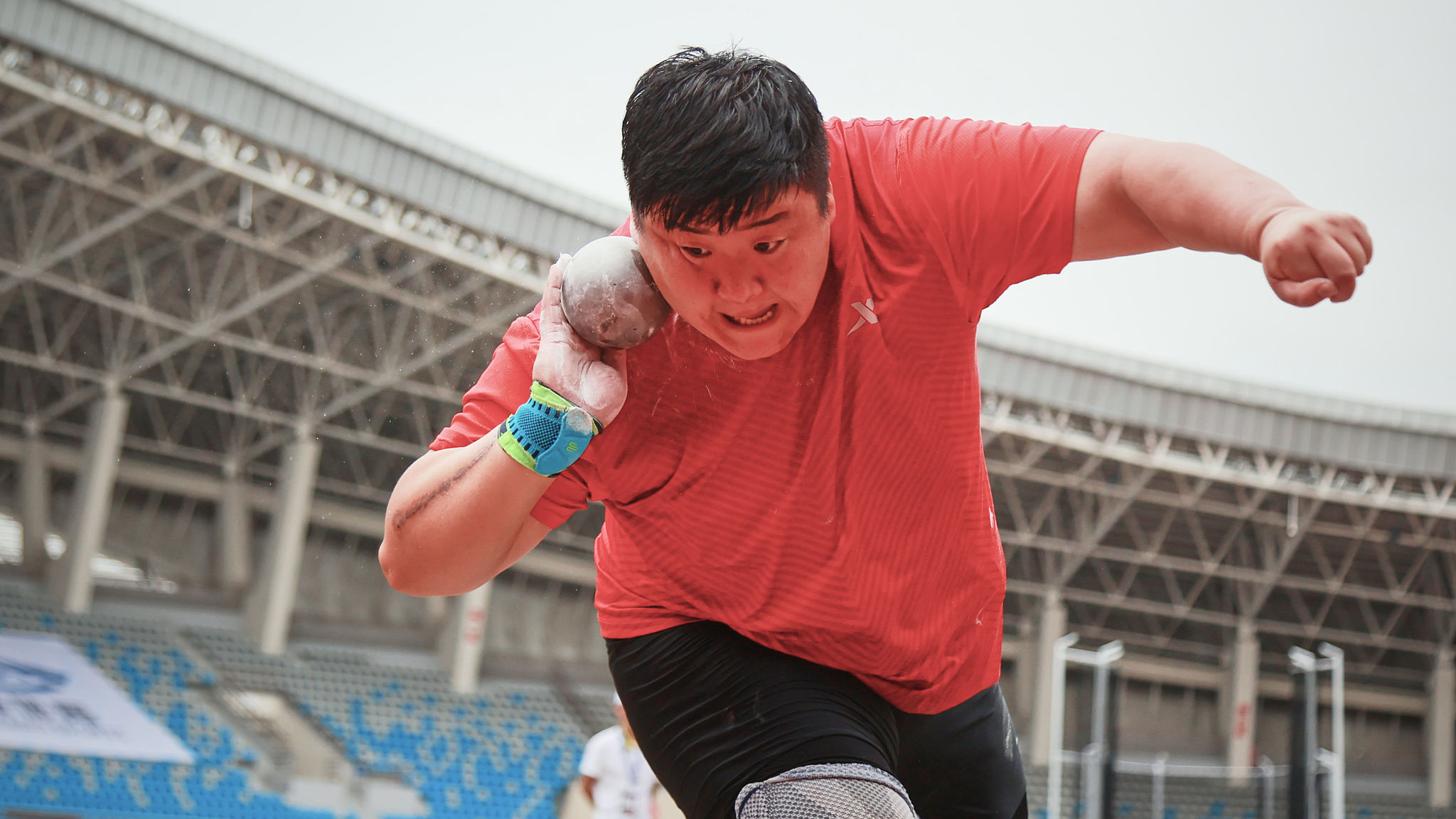 Chinese Shot Putter Gong Lijiao Throws World Leading 20 31 Meters Cgtn