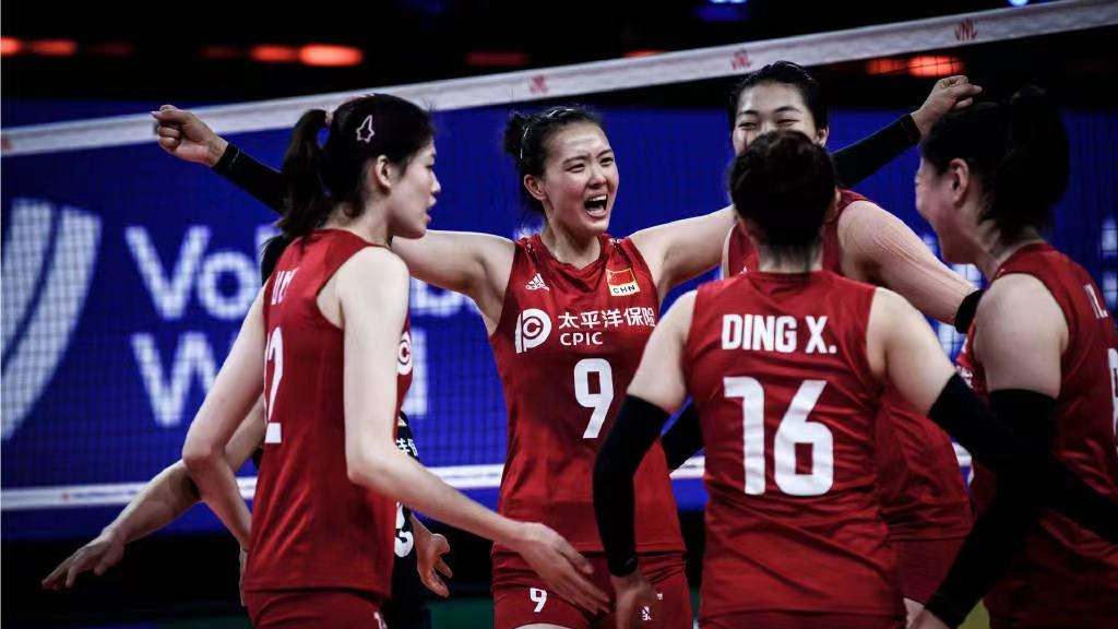 China claim sixth straight win at women's Volleyball Nations League CGTN
