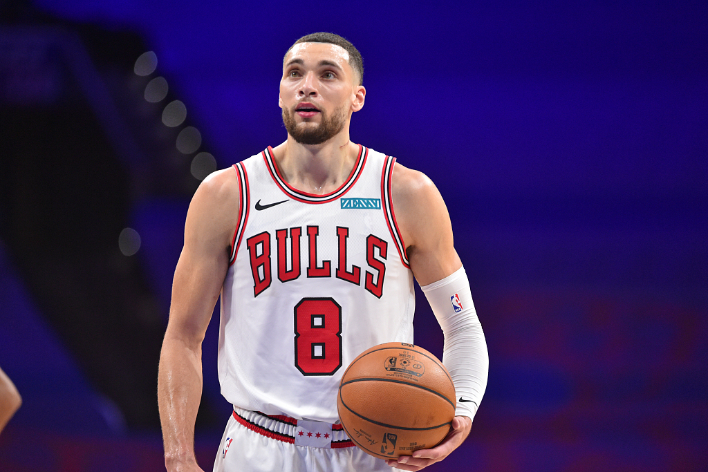 Zach LaVine of the Chicago Bulls has agreed to join Team USA for the Tokyo ...