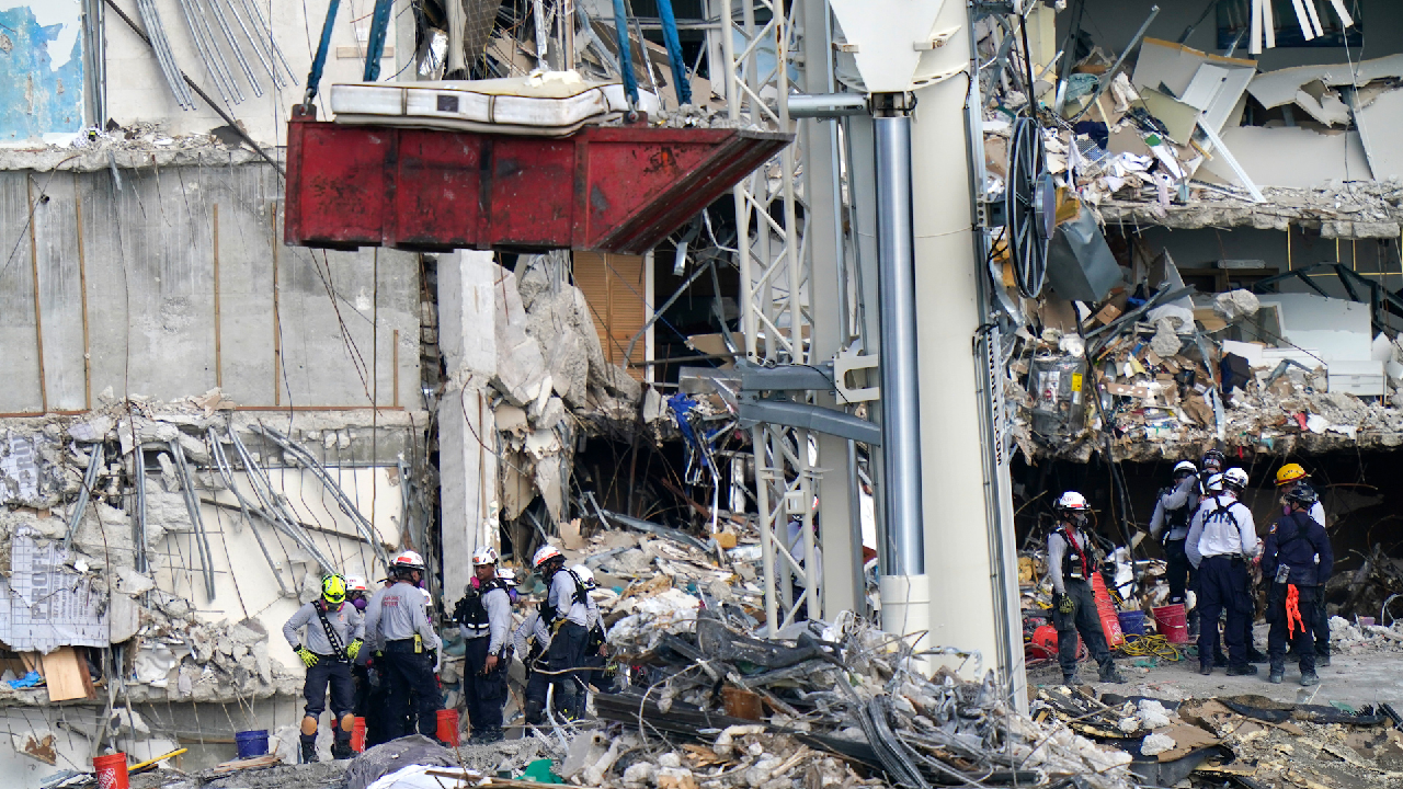 11th victim recovered from rubble of Miami tower collapse - CGTN