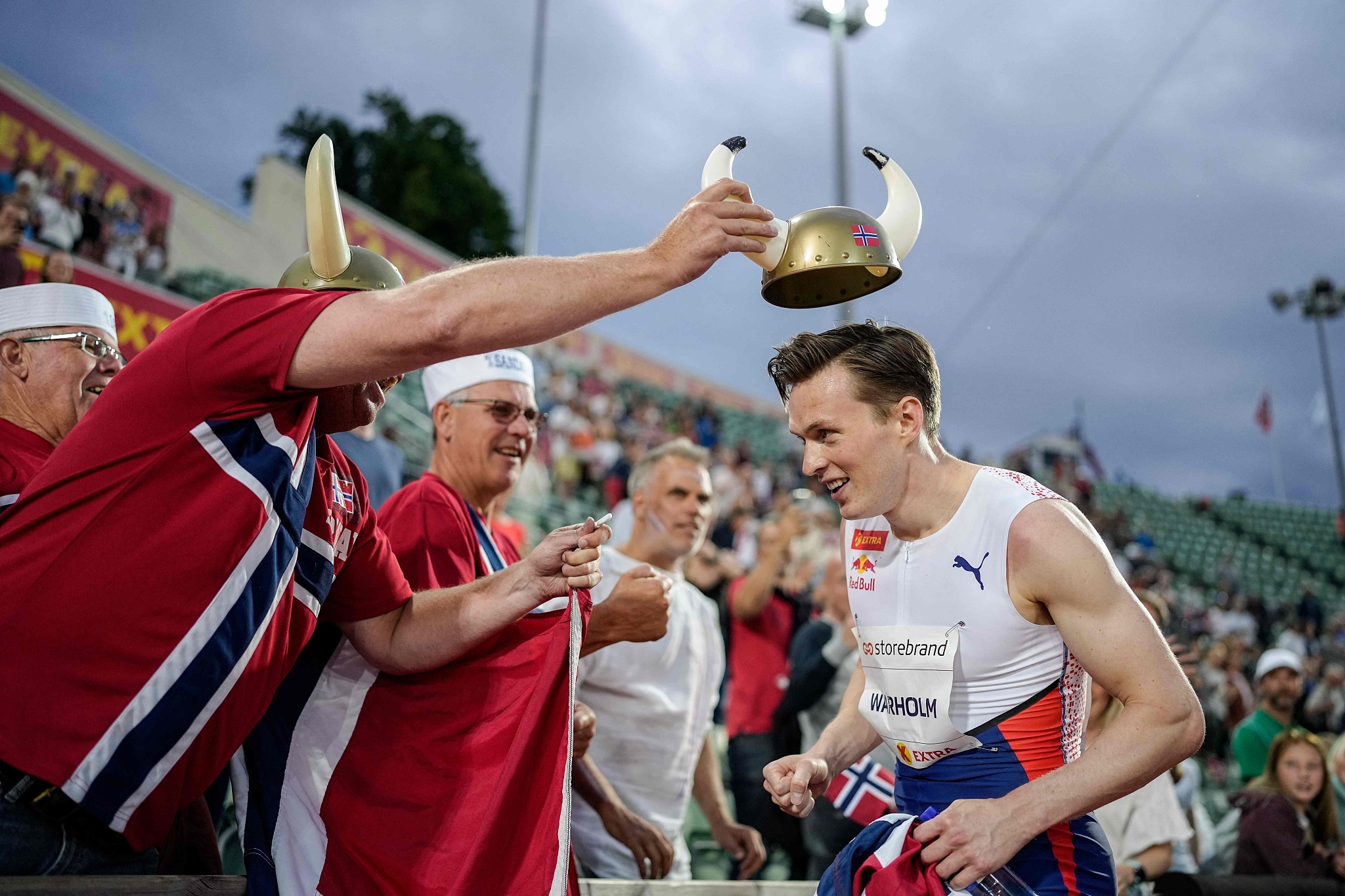 Norway's Warholm breaks 29yearold 400m hurdles world record CGTN