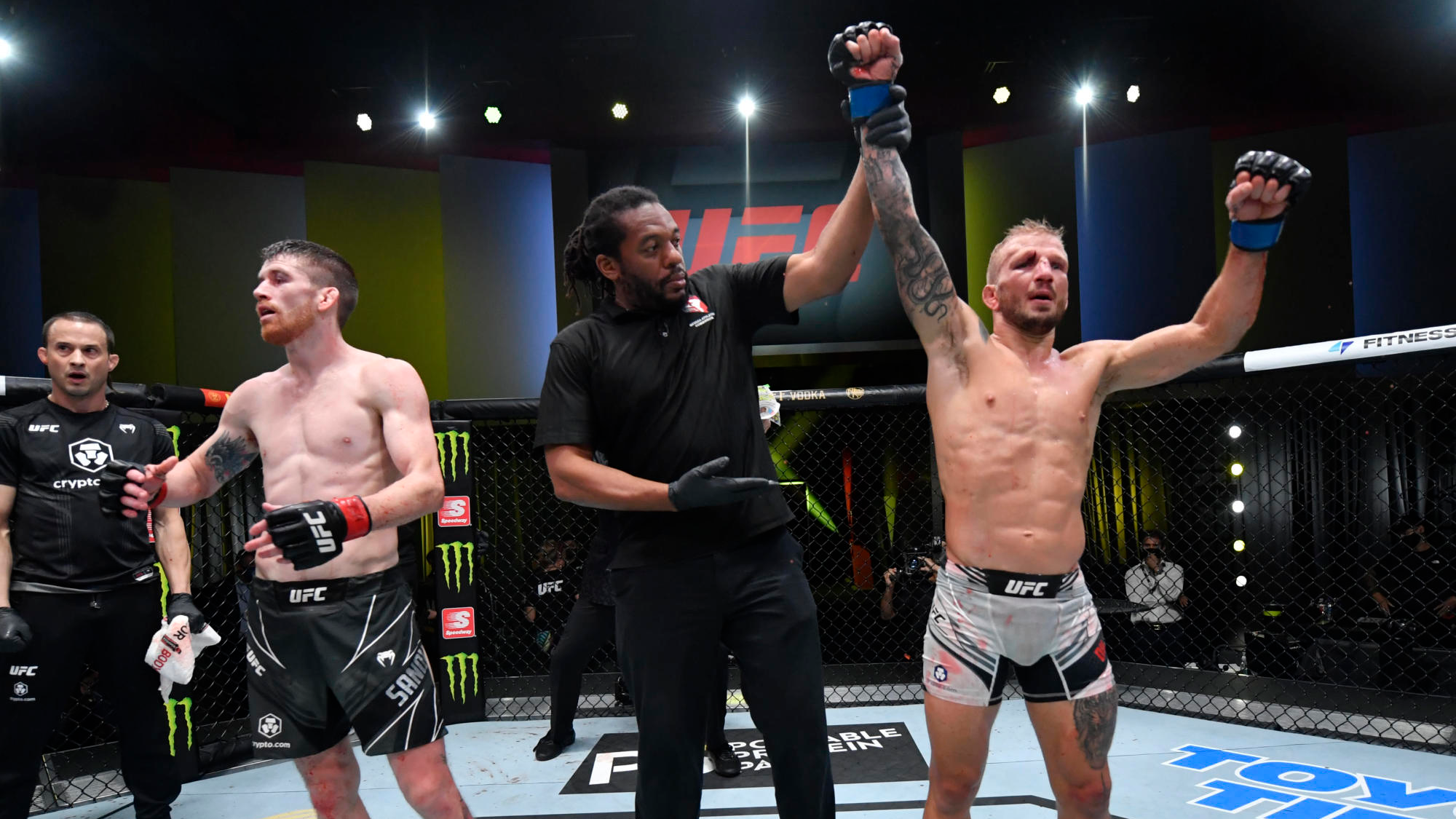UFC on ESPN: T.J. Dillashaw wins hard-fought, long-awaited comeback