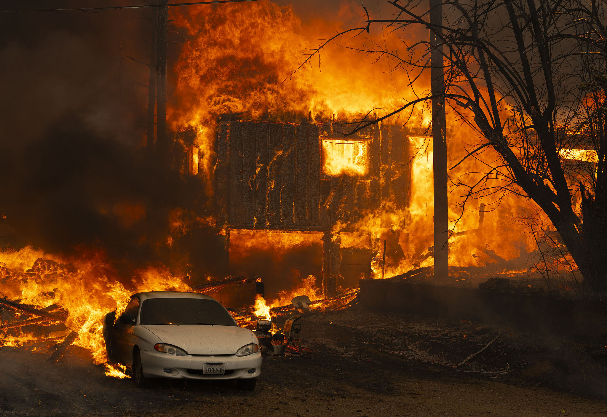 Burn история. Пожары в Калифорнии.