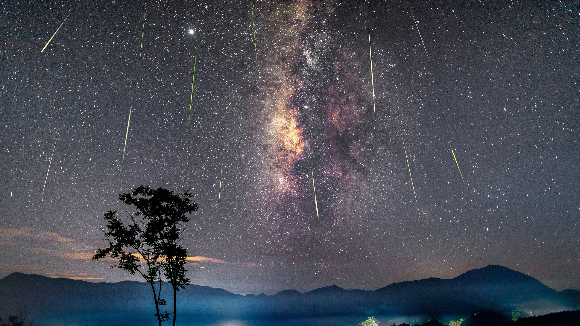 Live: Perseid meteor shower 2021 reaches peak - CGTN