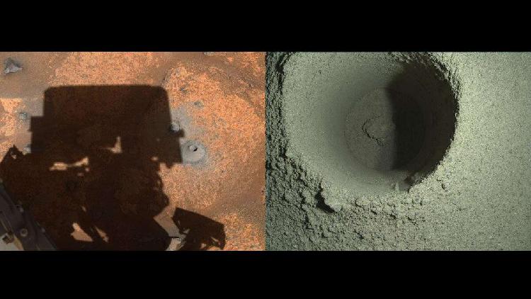 NASA는 화성 탐사선 샘플 실패를 나쁜 분말 암석으로 비난합니다.