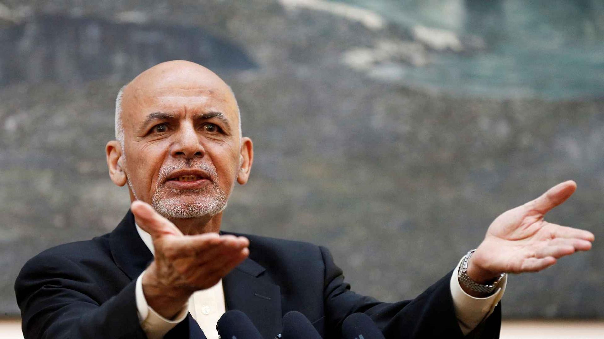 Afghan President Ghani leaves the country: TOLO News - CGTN