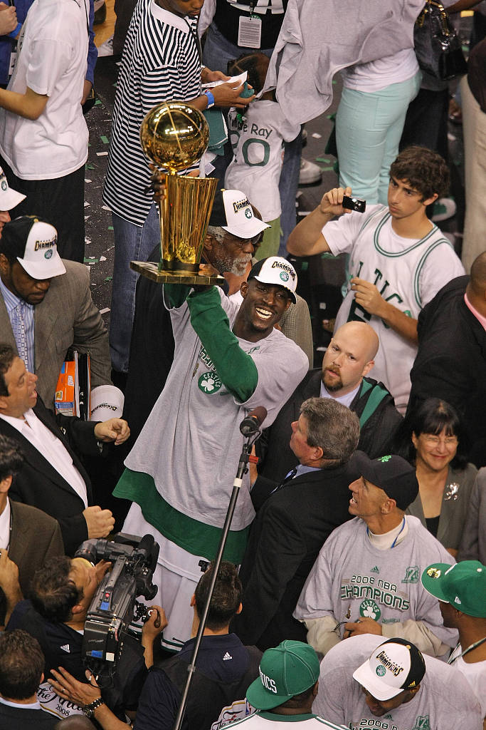Boston Celtics announce Kevin Garnett jersey retirement date