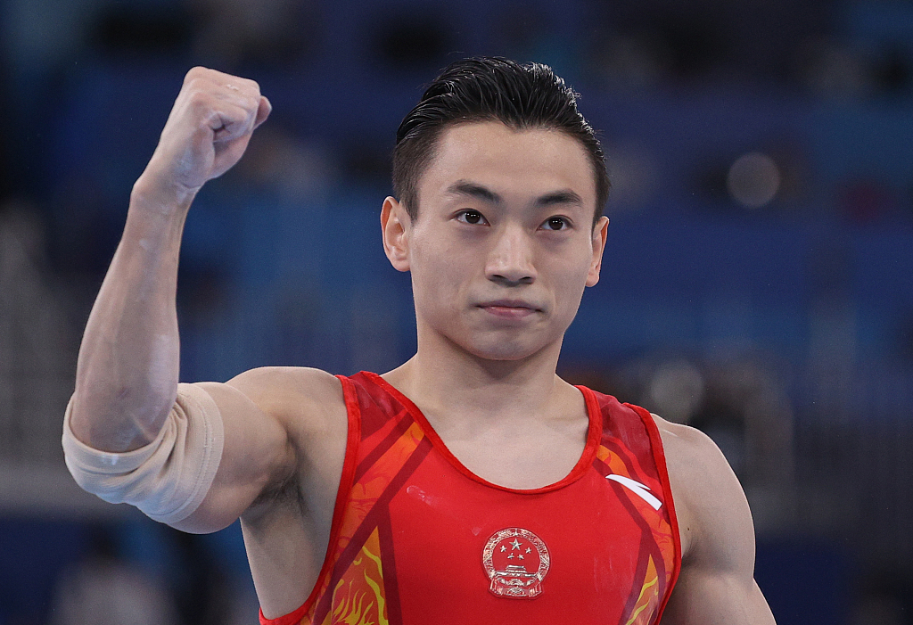Gold medalist Zou Jingyuan: Hard work turns talent into success - CGTN
