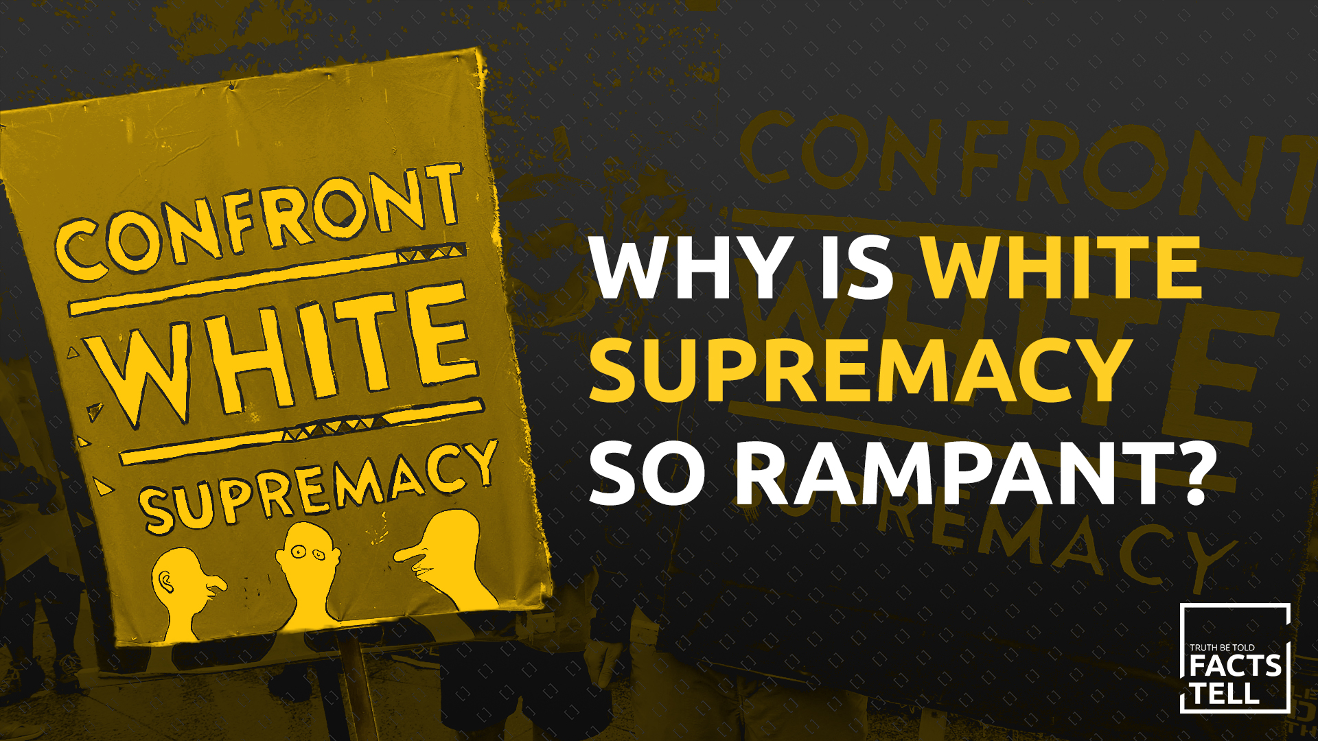 Why is white supremacy so rampant in America?