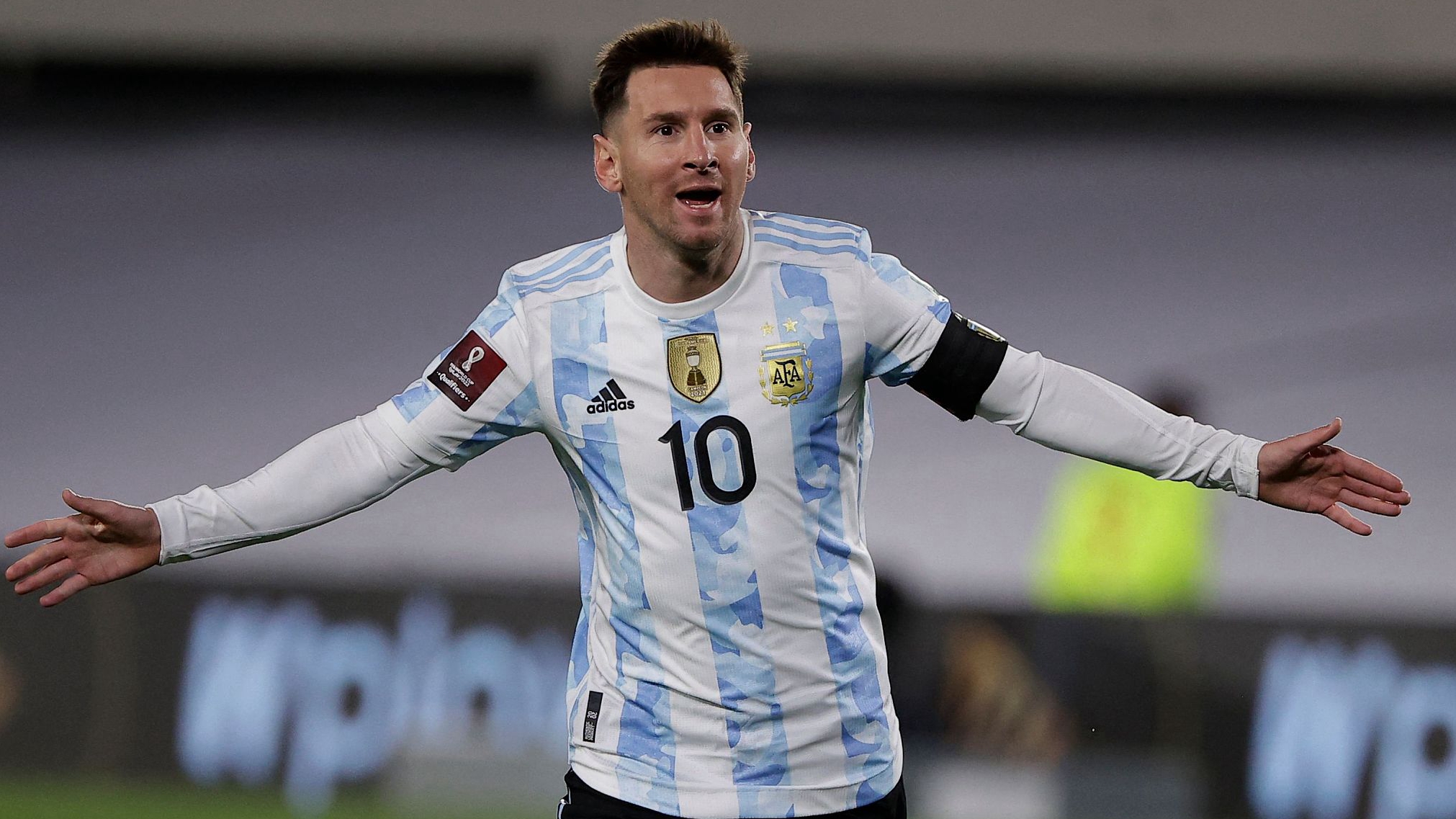 Messi hat-trick tops Pele record as Argentina cruise, Brazil beat Peru -  CGTN