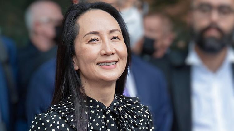 Live: Huawei CFO Meng Wanzhou arrives in China - CGTN