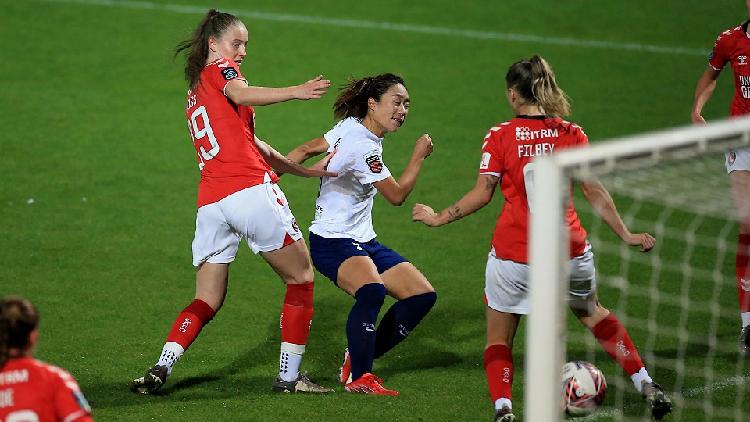 Chinese star Tang Jiali scores first Spurs goal to secure crucial win