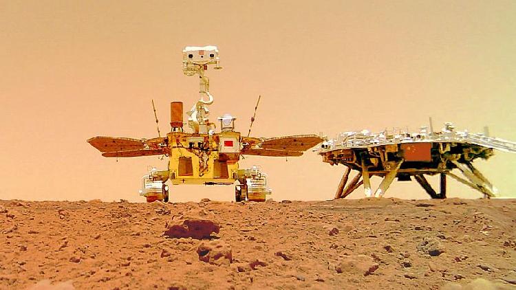 La sonda cinese su Marte si riconnette con la Terra