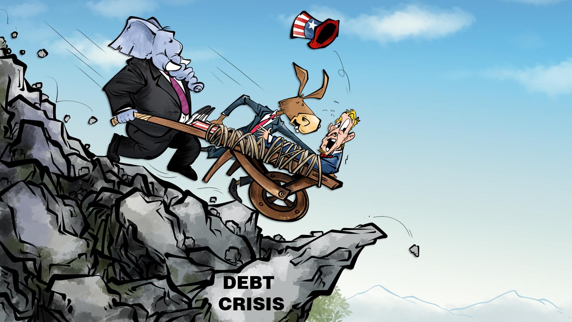 US debt crisis: donkeys and elephants at loggerheads