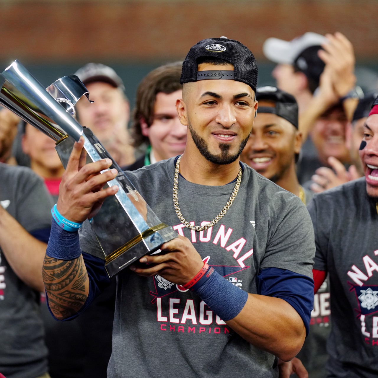 NLCS MVP Eddie Rosario, Atlanta Braves outplay Dodgers on way to