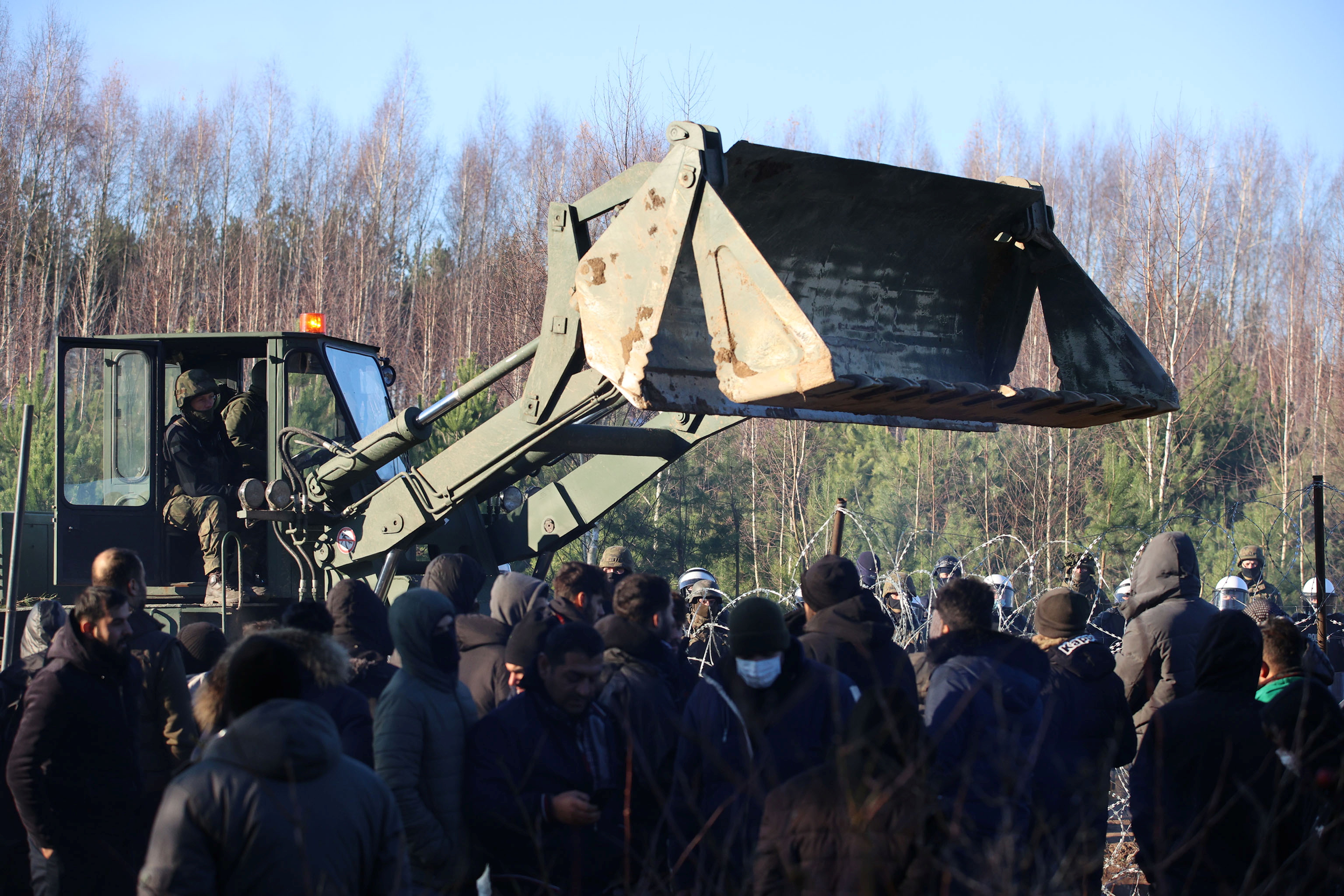 UN Refugee Agency Alarmed By Migrants At Poland Belarus Border CGTN   5997a14d489b4f14be56b2b6e975aa46 