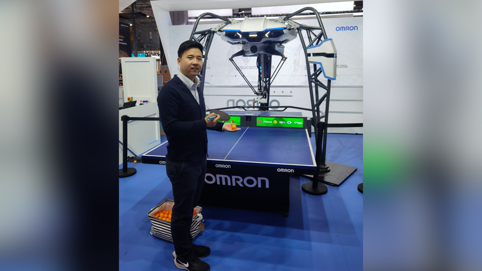 Expo Takeaway: A robot coach for table tennis