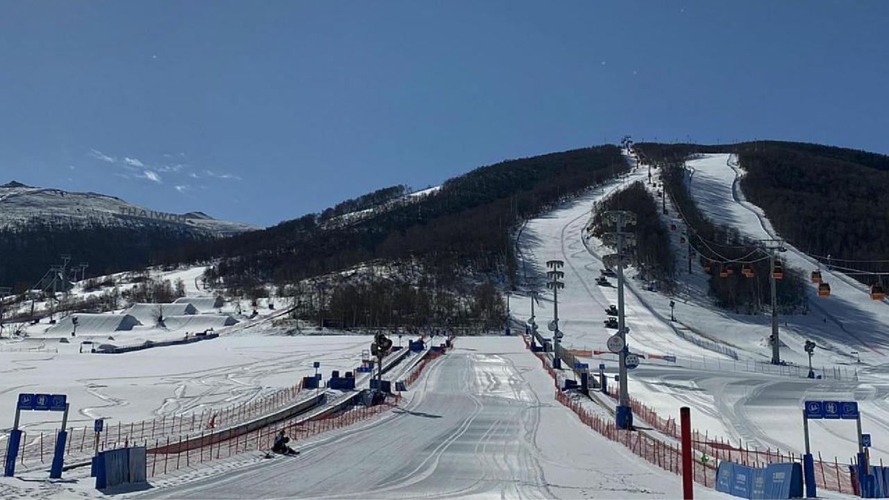 Live: Take A Sneak Peek At Thaiwoo Ski Resort In Zhangjiakou - CGTN