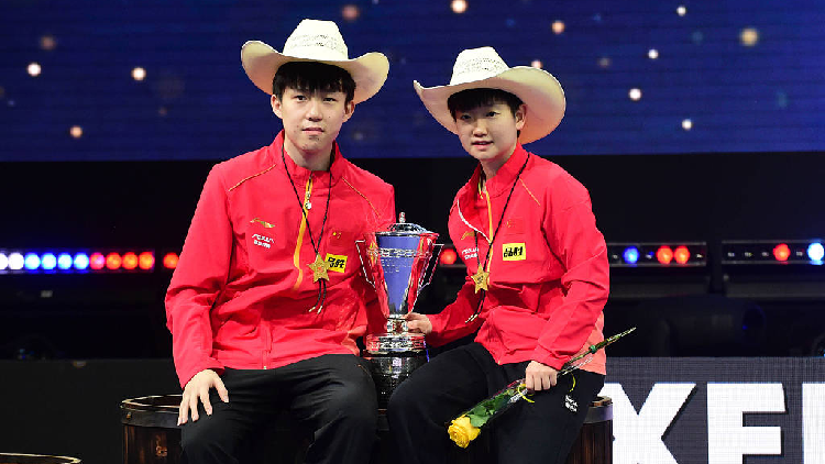 Team China Win Mixed Doubles Gold At World Table Tennis Championships ...