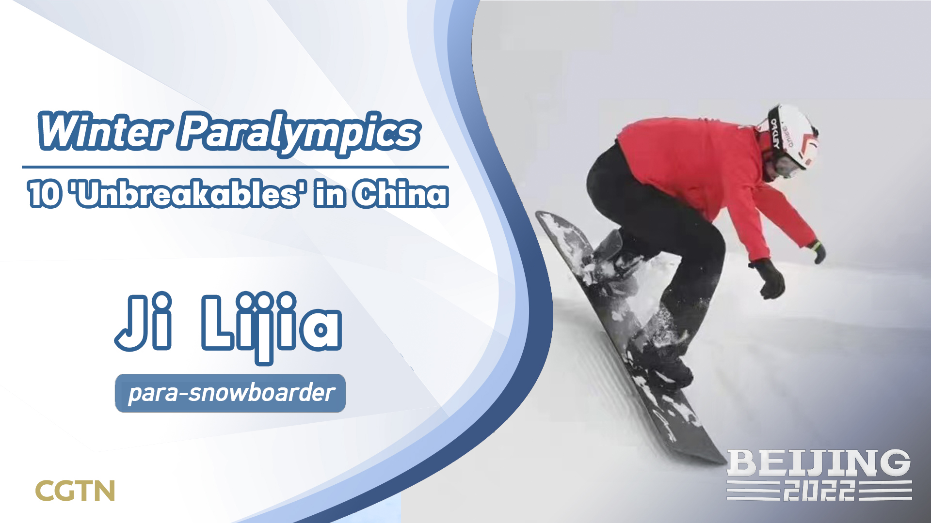 Lumilautailijan huippu Ji Lijia näyttää menestyvän Pekingissä 2022