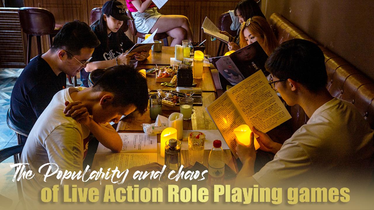 Live role-playing games take place in the physical world