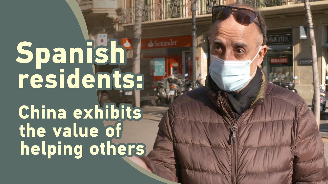 Spanish residents China exhibits the value of helping others CGTN