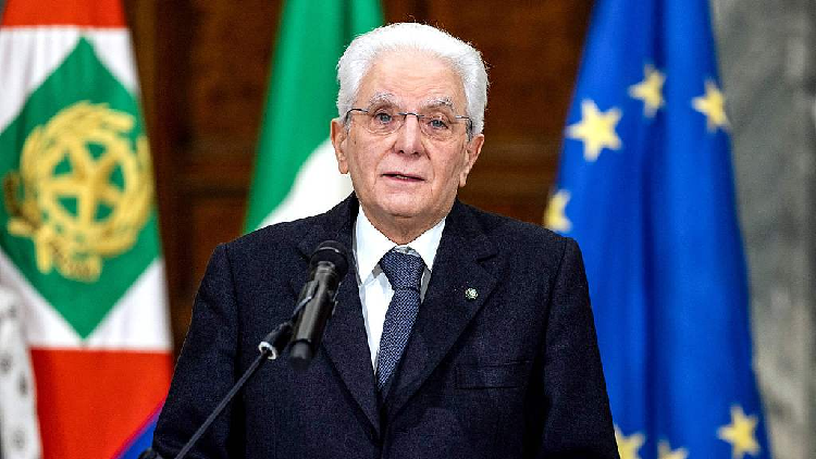 Italy's President Mattarella sworn in for 2nd term - CGTN
