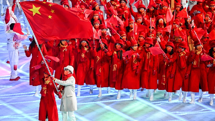 Beijing 2022: Athletes' opening ceremony outfits cause a sensation - CGTN