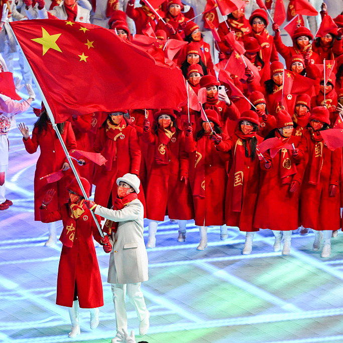 Beijing 2022: Athletes' Opening Ceremony Outfits Cause A Sensation - Cgtn