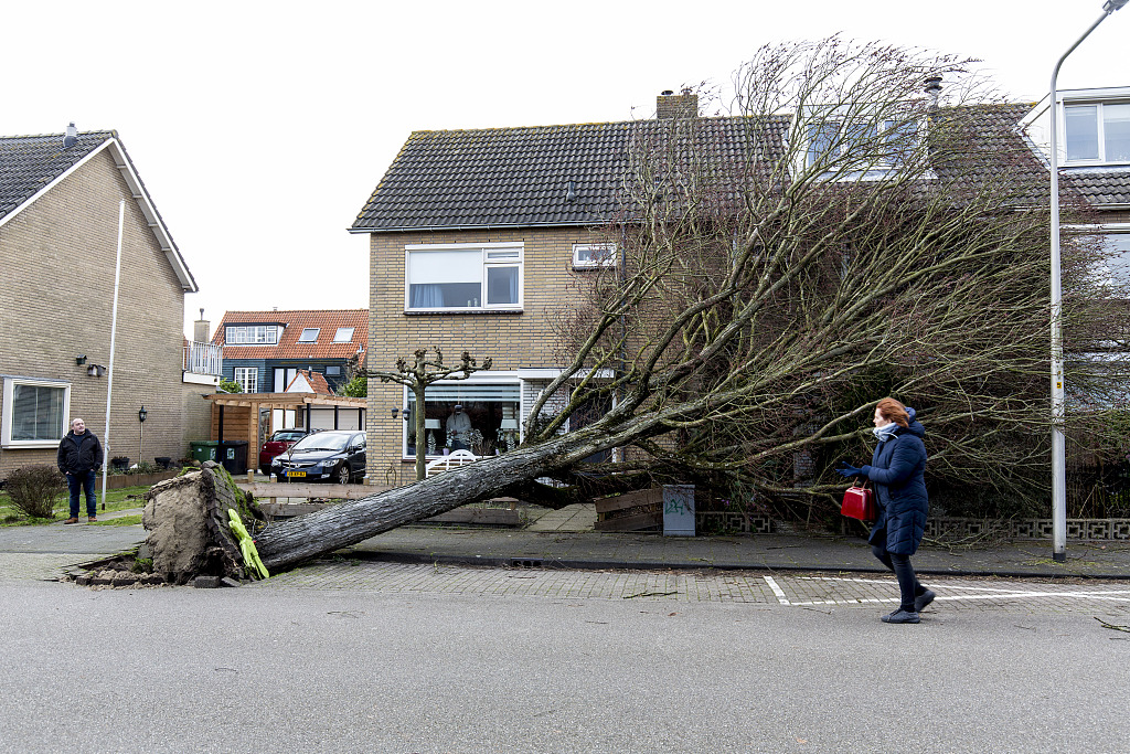 13 Die As Storm Eunice Leaves Many In Europe Without Power - CGTN