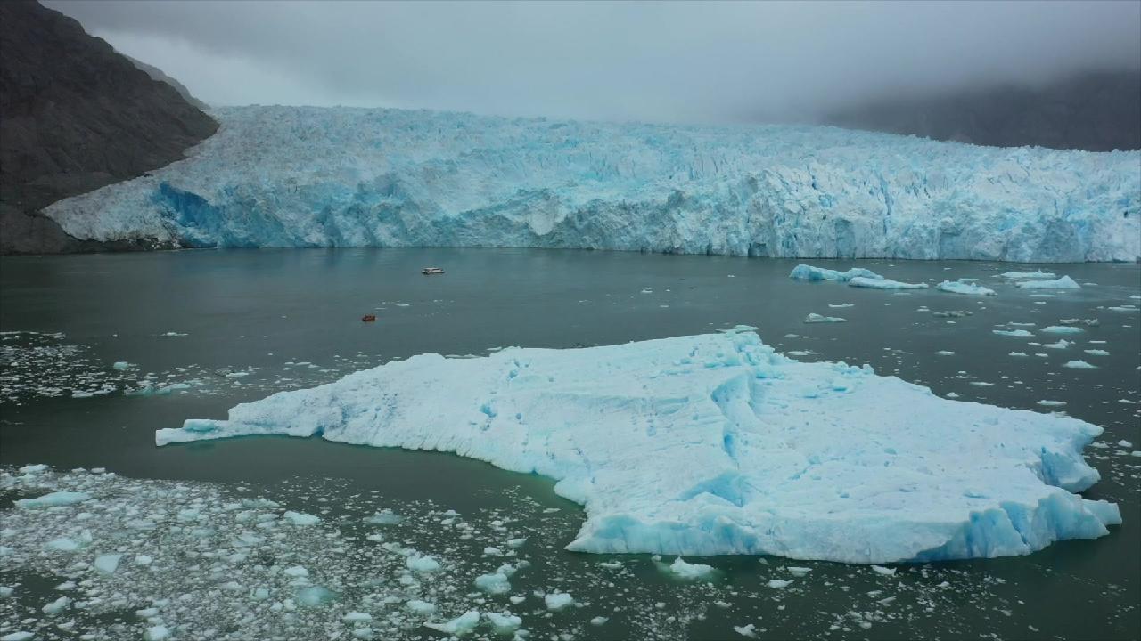 El derretimiento de los glaciares de Chile, una medida del cambio climático que desaparece rápidamente
