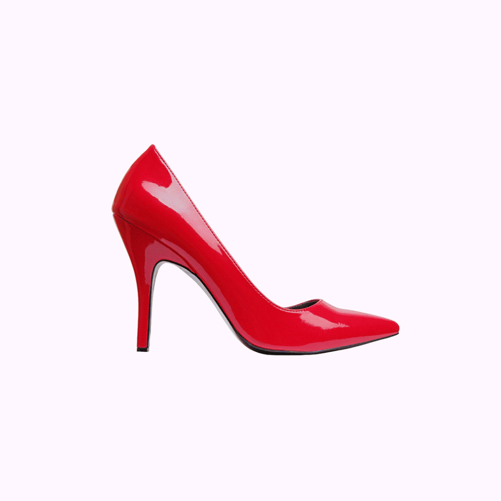 Flavour Clear Red Patent Pointed Toe High Heel Mules | SIMMI London