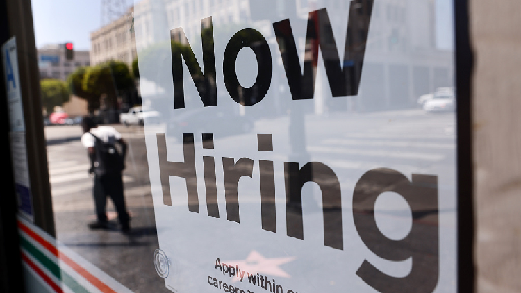 Us Weekly Jobless Claims Lowest Since 1969 Continuing Claims Shrink Cgtn 1495