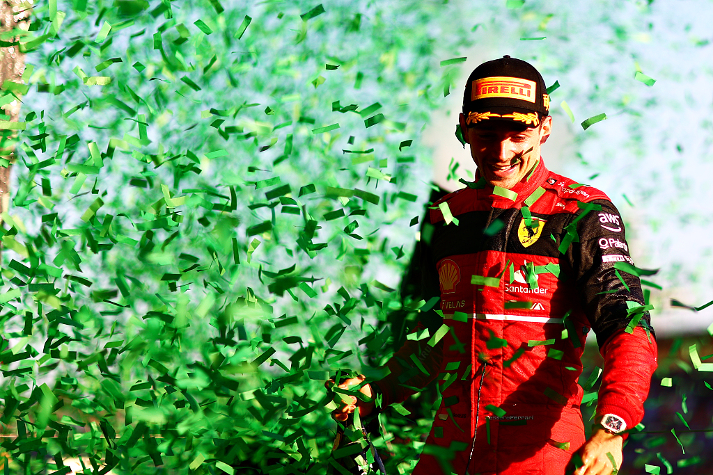 Leclerc wins in Australian GP F1 2022_ 71 points on championship