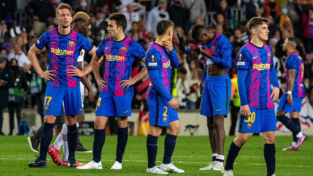 Barcelona and Lyon stunned, Leicester reach first European semifinal - CGTN