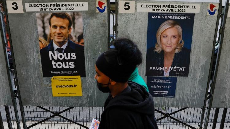 Midday turnout at 26.41% as Macron, Le Pen vie for French presidency - CGTN