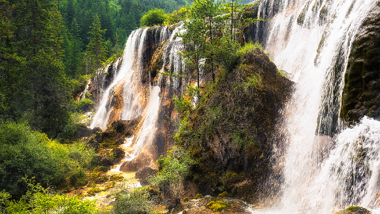 Live: Appreciate the stunning Nuorilang Waterfall – Ep. 3 - CGTN