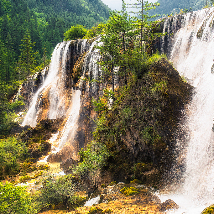 Live: Appreciate the stunning Nuorilang Waterfall – Ep. 3 - CGTN