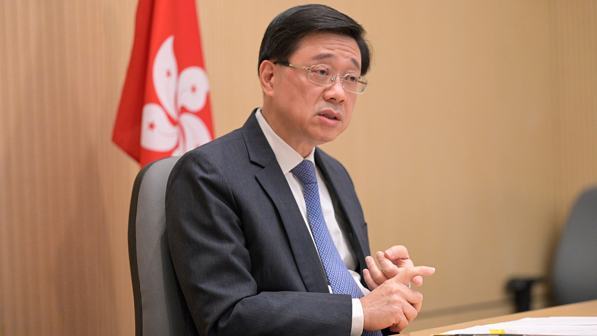 Live: John Lee addresses media after winning HKSAR election