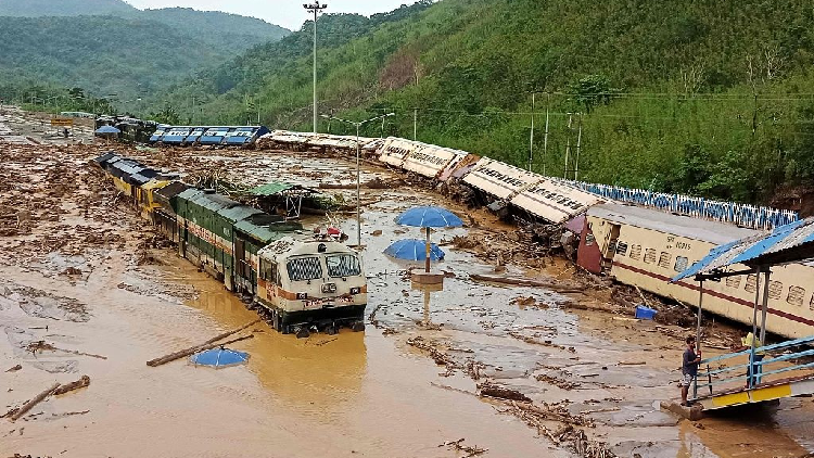 At least 11 people dead after heavy rains trigger floods in NE India - CGTN