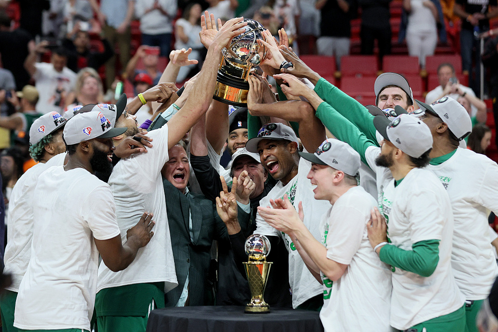 2023 Nba Eastern Conference Finals Boston Celtics Vs Miami Heat Shirt -  Shibtee Clothing