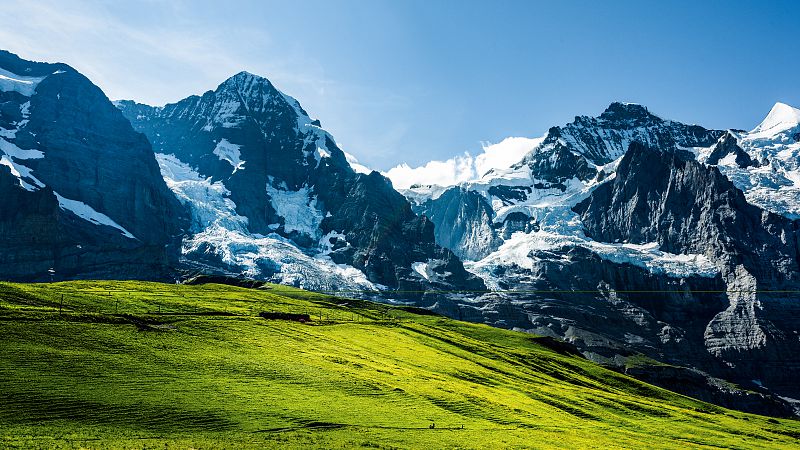 The Alps are growing taller