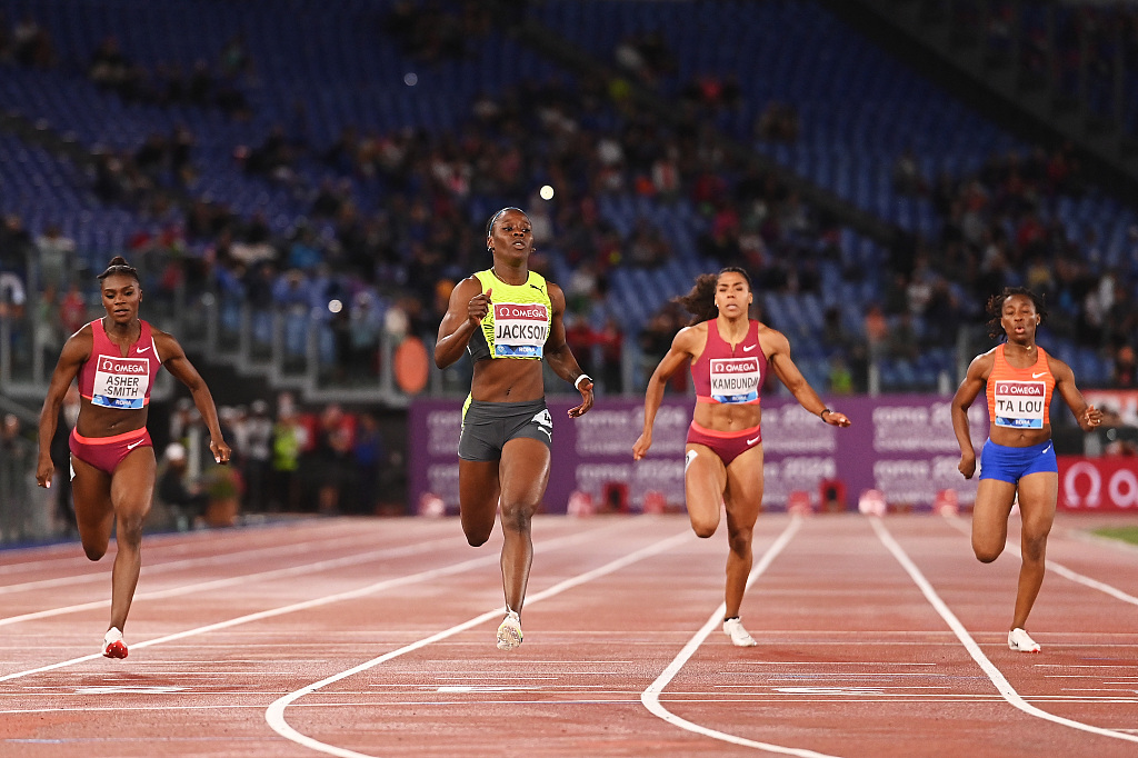 Diamond League: Jackson beats Thompson-Herah with 200m victory in Rome ...