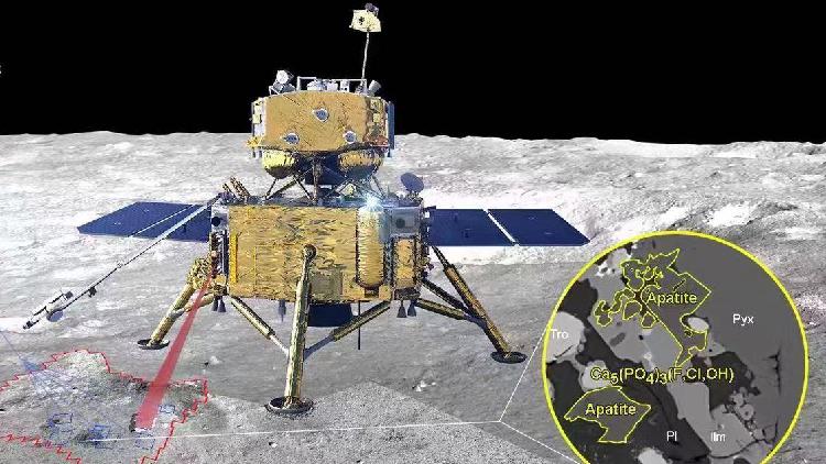 Oryginalna woda księżycowa została zidentyfikowana w chińskich próbkach Chang’e-5