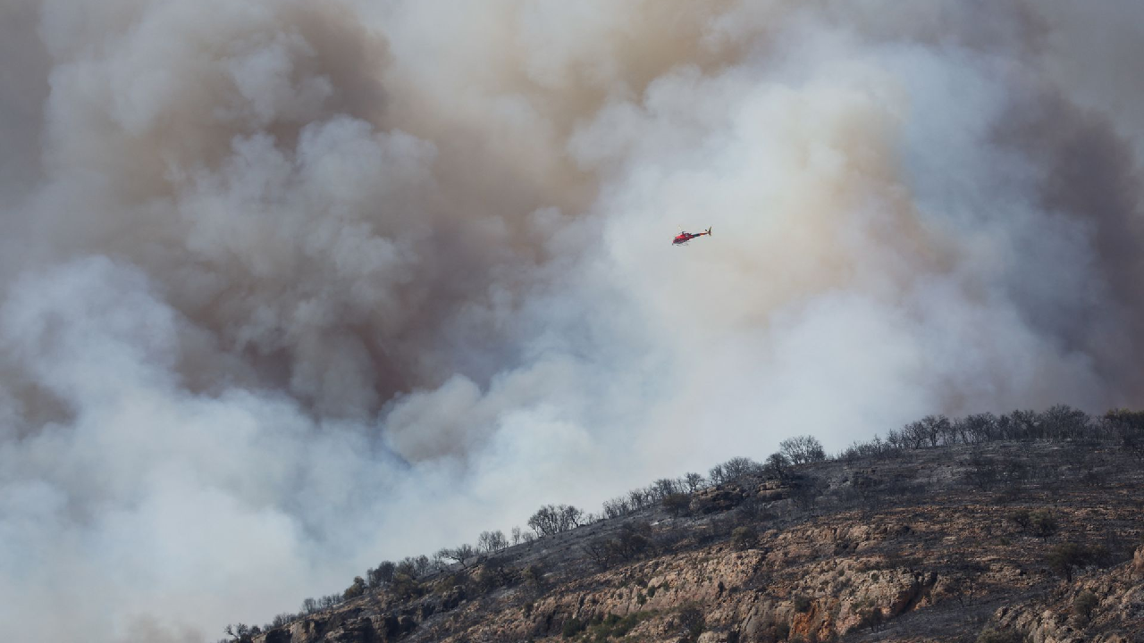 Spain battles wildfires as it swelters in heatwave - CGTN