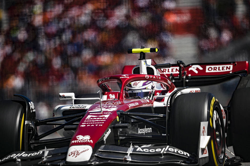 Canadian GP: Verstappen holds off Sainz, Zhou scores four points - CGTN